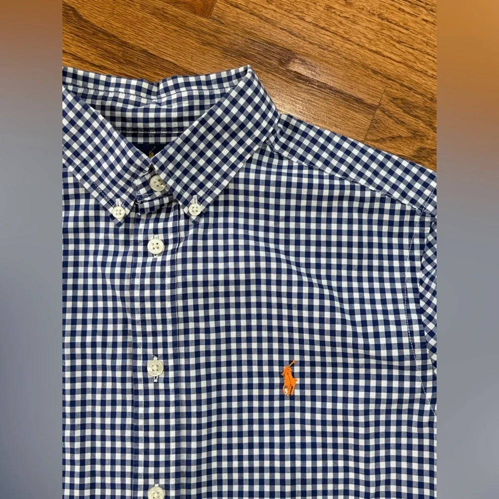 RL Gingham Button Down